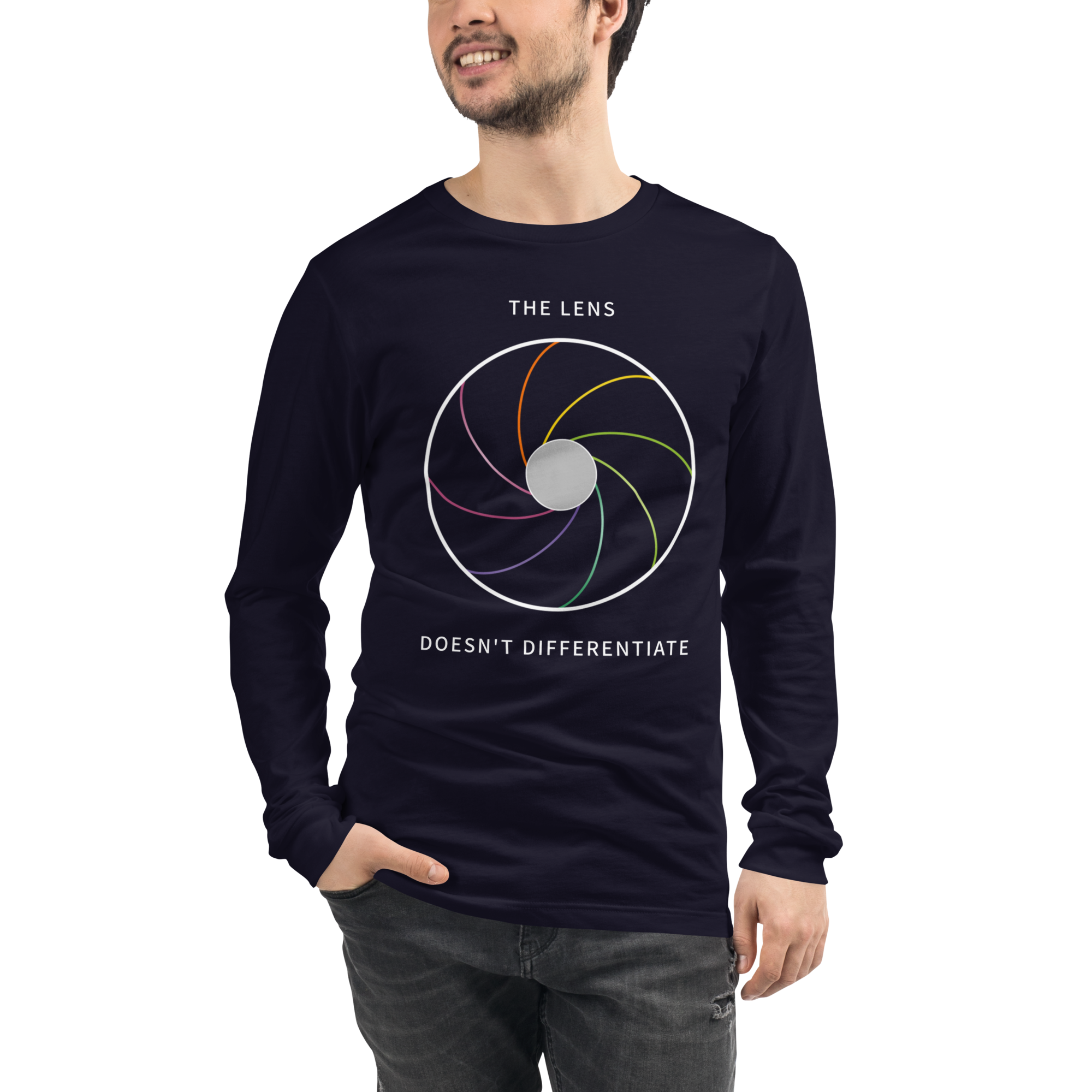 The Lens - BC3501 - Unisex Long Sleeve T-Shirt