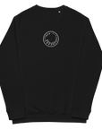 Shutter Speed - S03567 - Embroidered Unisex Organic Raglan Sweatshirt