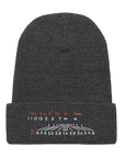 Depth of Field - R146R - Embroidered Waffle Beanie